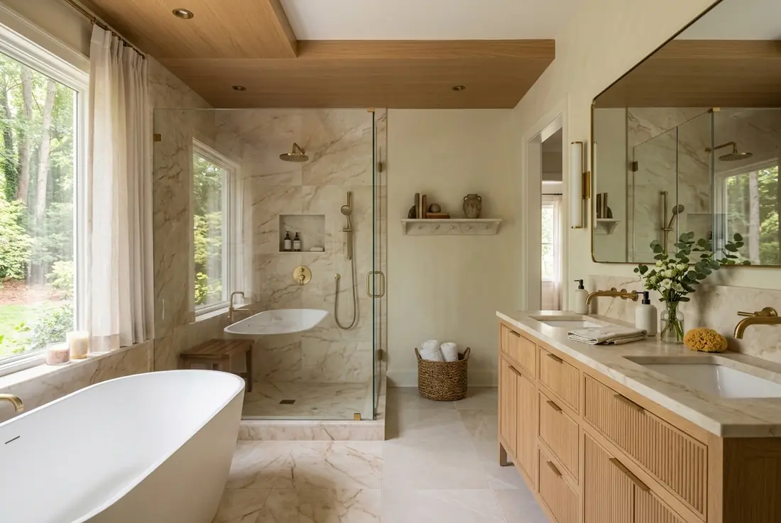 Contemporary bathroom renovation inspiration