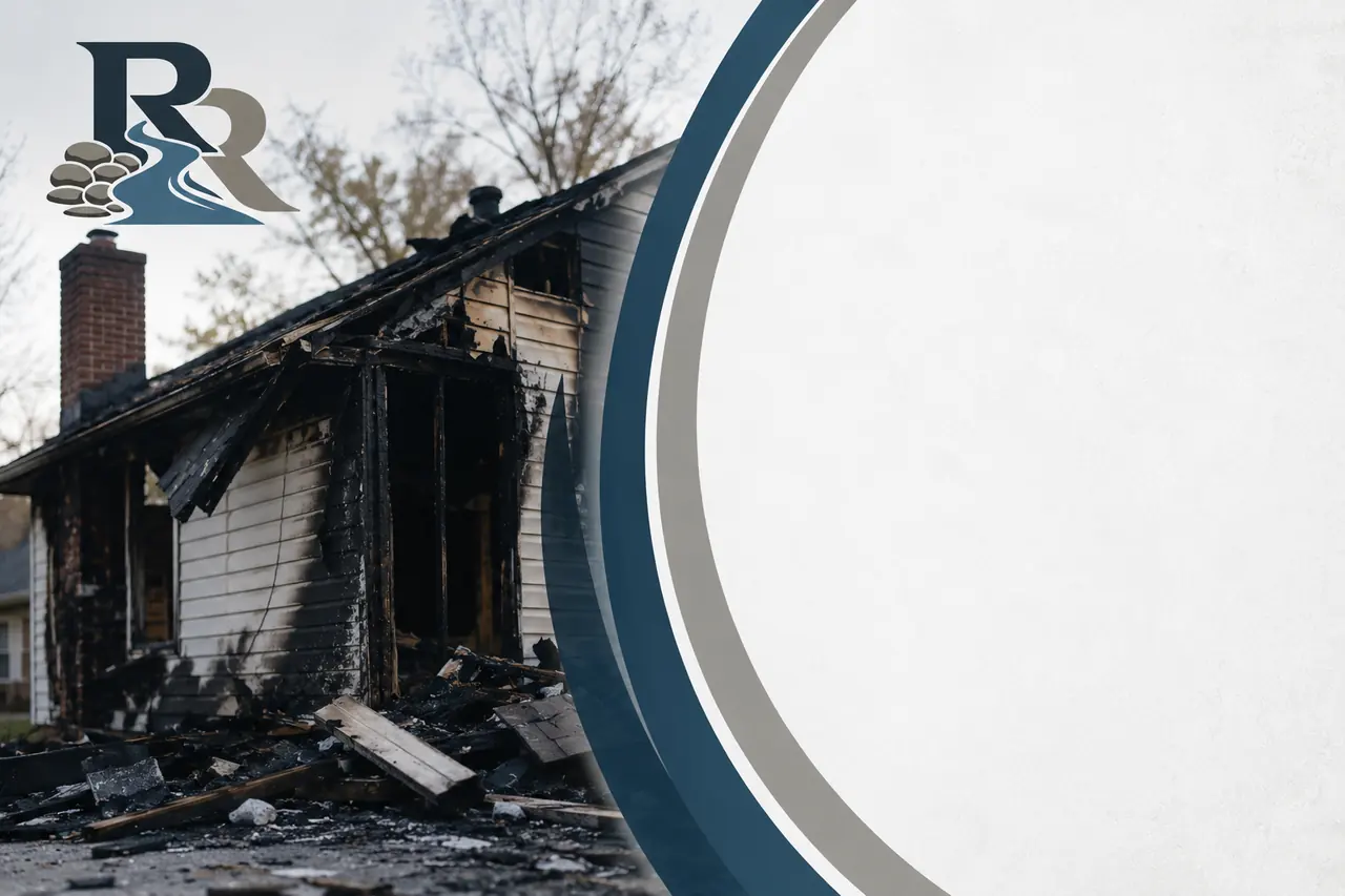 Fire-damaged property restoration