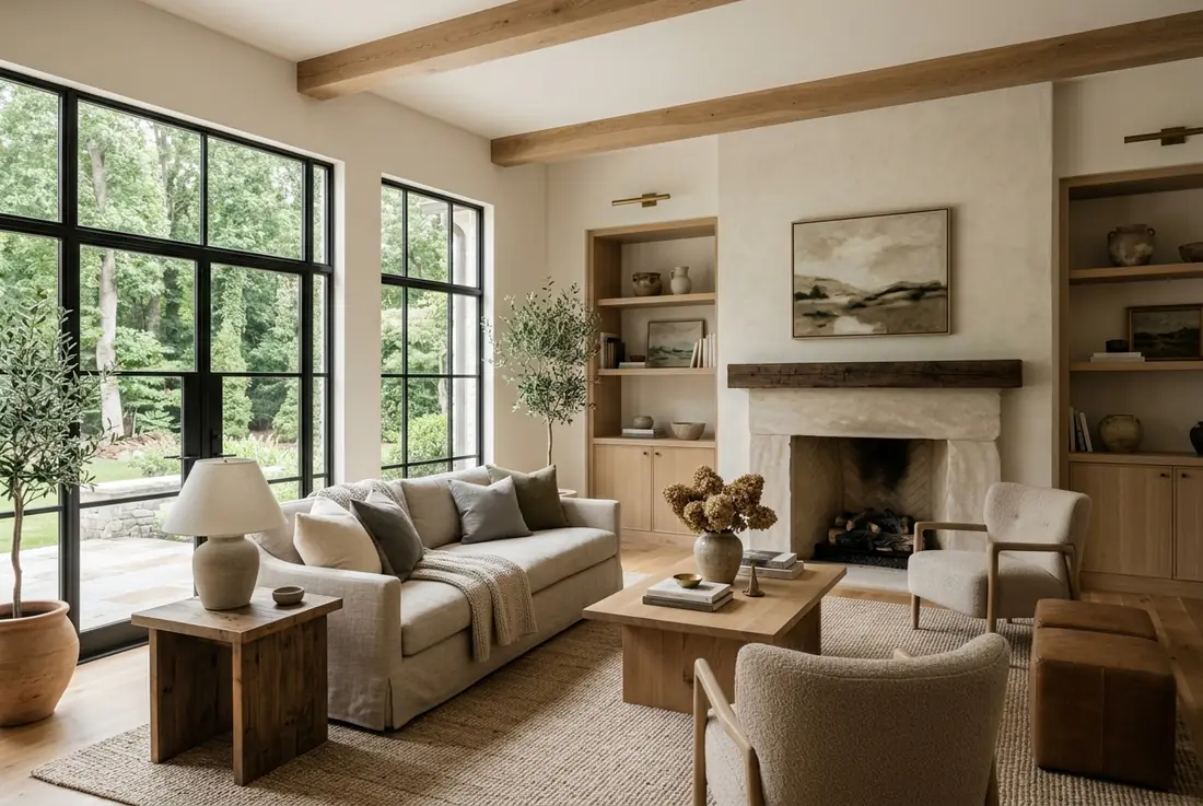 Refined living room renovation inspiration